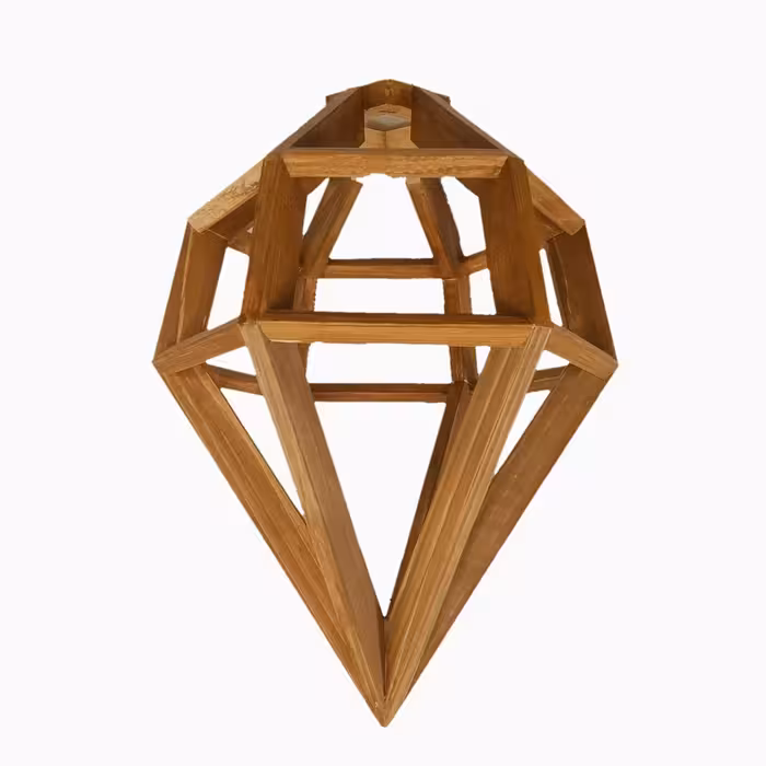 قاب لوستر طرح الماس