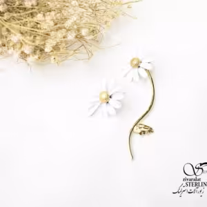 گوشواره بابونه کد 5720