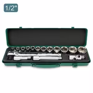 جعبه بکس 16 پارچه 1.2 - 6پر تاپ تول TOPTUL 1601