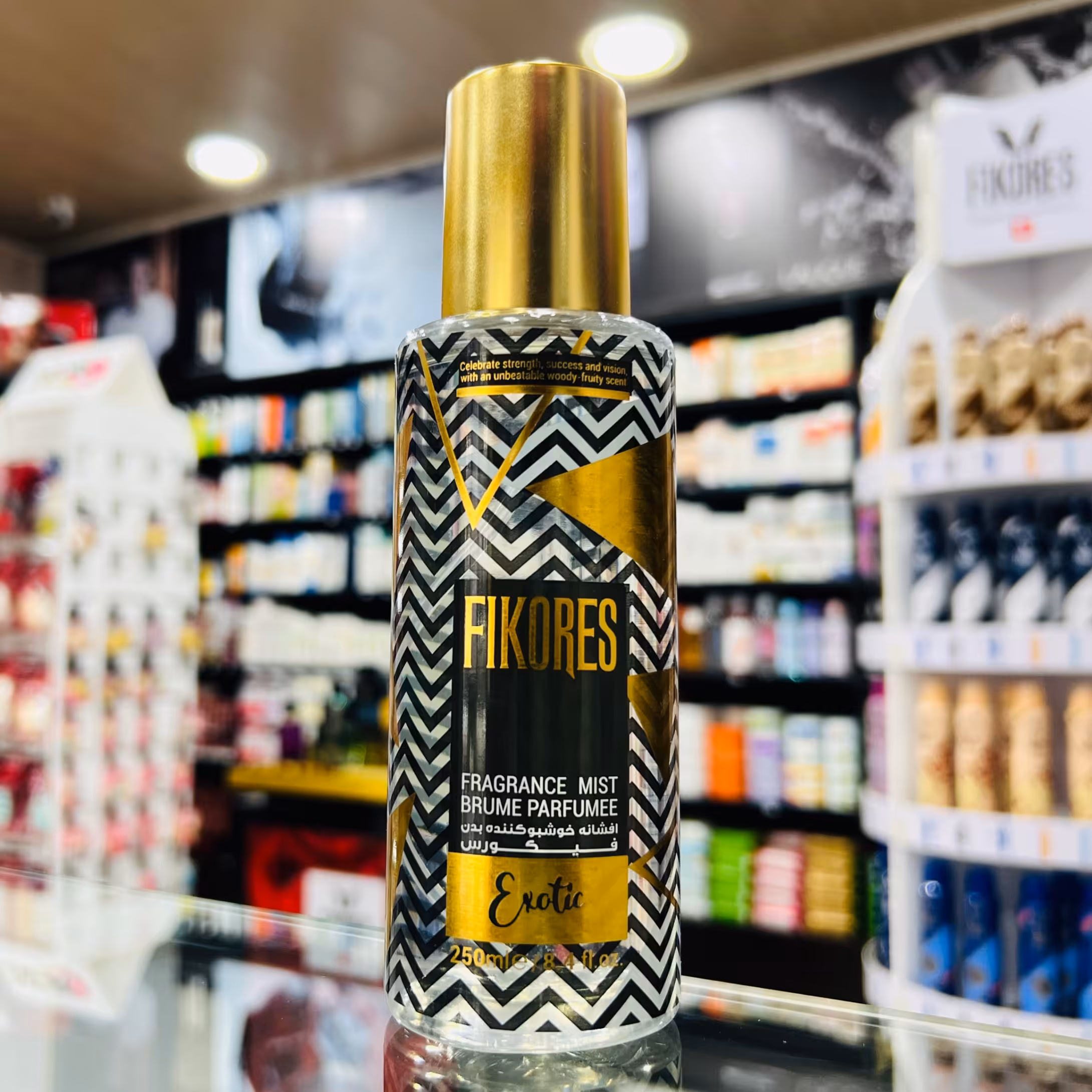 بادی اسپلش زنانه فیکورس مدل Exotic حجم 250 میلی لیتر