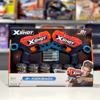 اسباب بازی اسلحه تیر فومی 2 عددی برند ایکس شات XSHOT