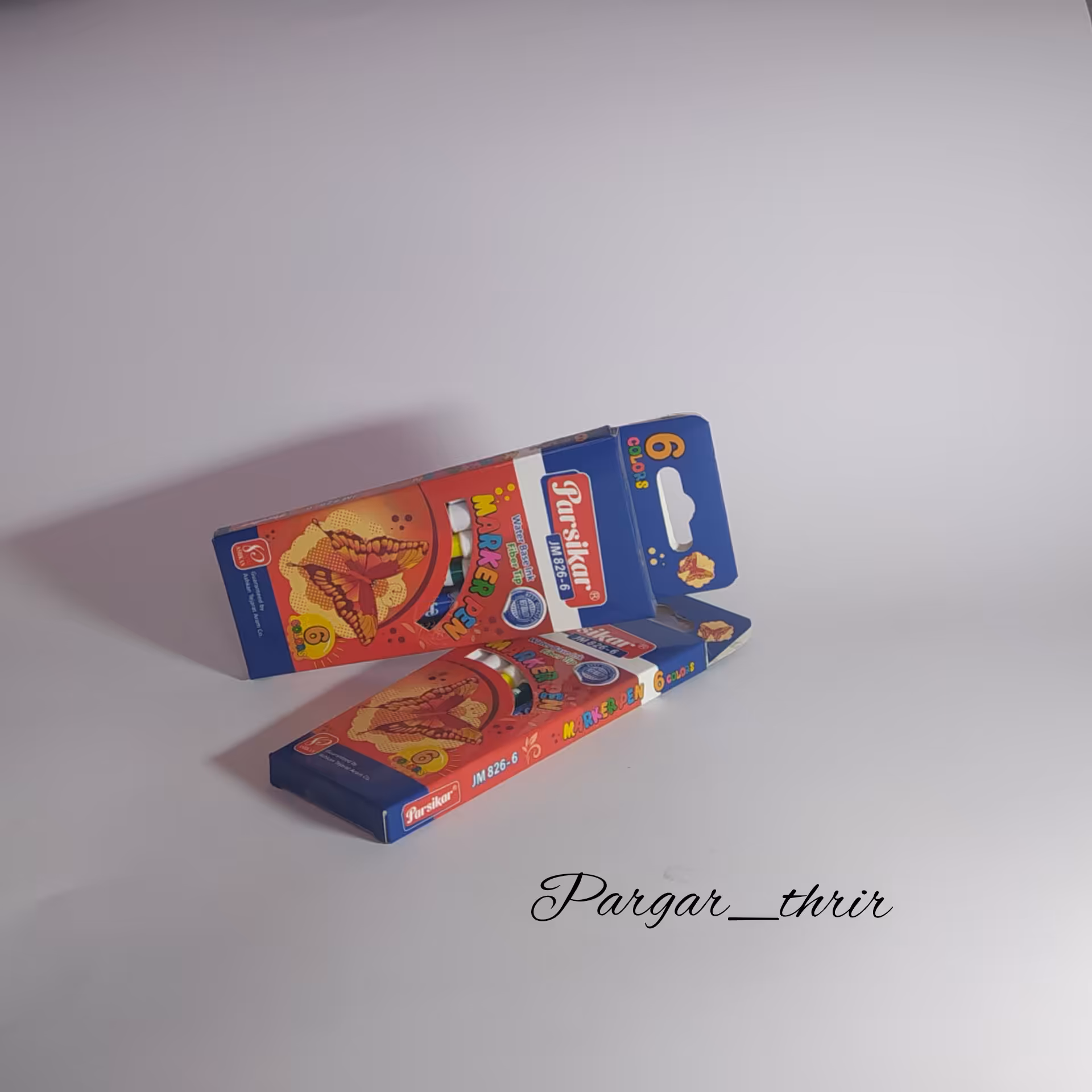 ماژیک 6 رنگ پارسیکار