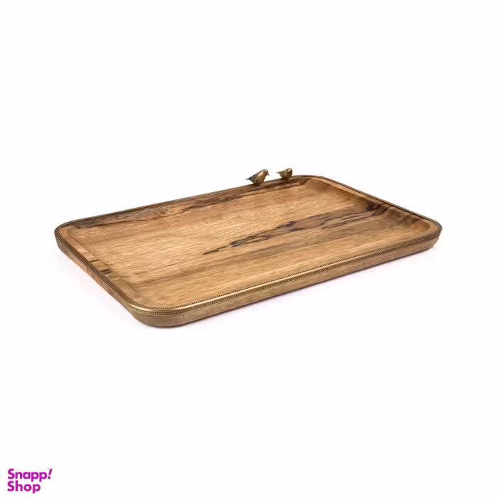 سینی گلد کیش مدل گلدن برد سایز متوسط کد GK829443