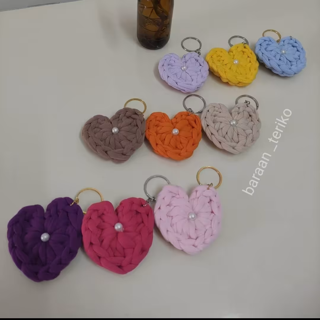 گیفت های قلبی تریکو مناسب هدیه و جاسویچی