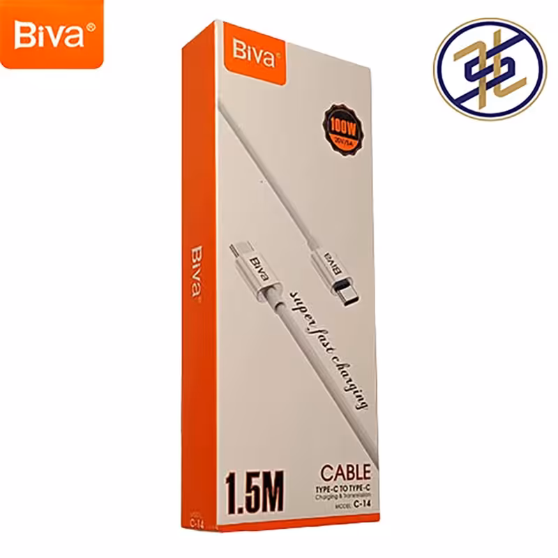 کابل Type C به Type C بیوا Biva C-14CC 
