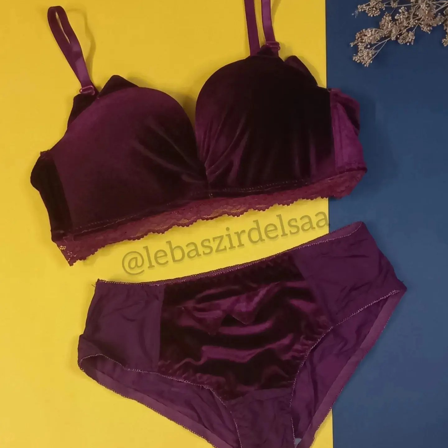 سِت لباس زیرمخمل گربه ای سفارش اروپا