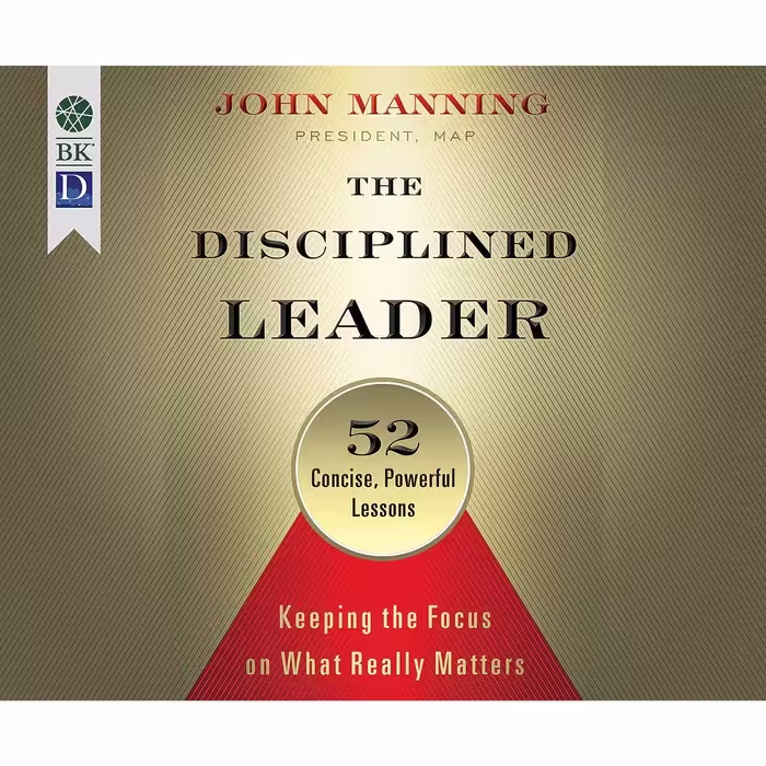 کتاب زبان اصلی The Disciplined Leader اثر John Manning and Wayne Shepherd