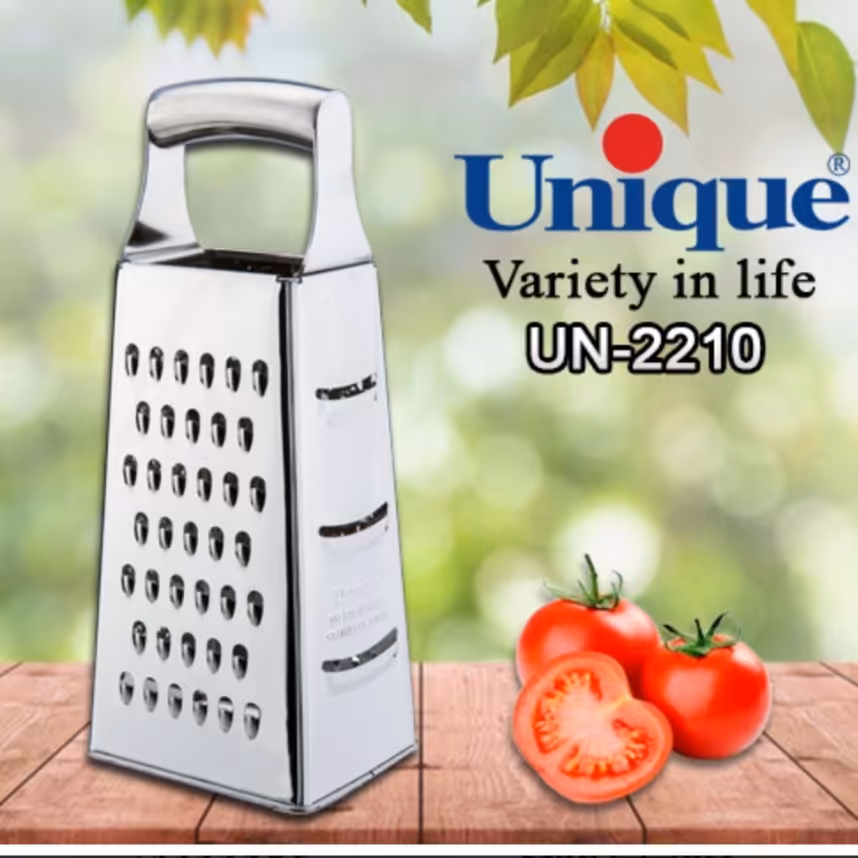 رنده 4 گوش تمام استیل یونیک کد 2210(ارسال رایگان)