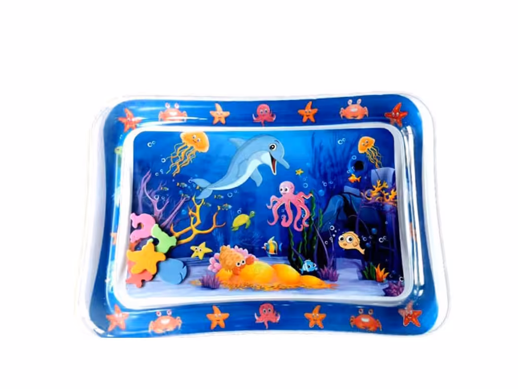 سفره آکواریومی (واتر مت) طرح حیوانات دریایی