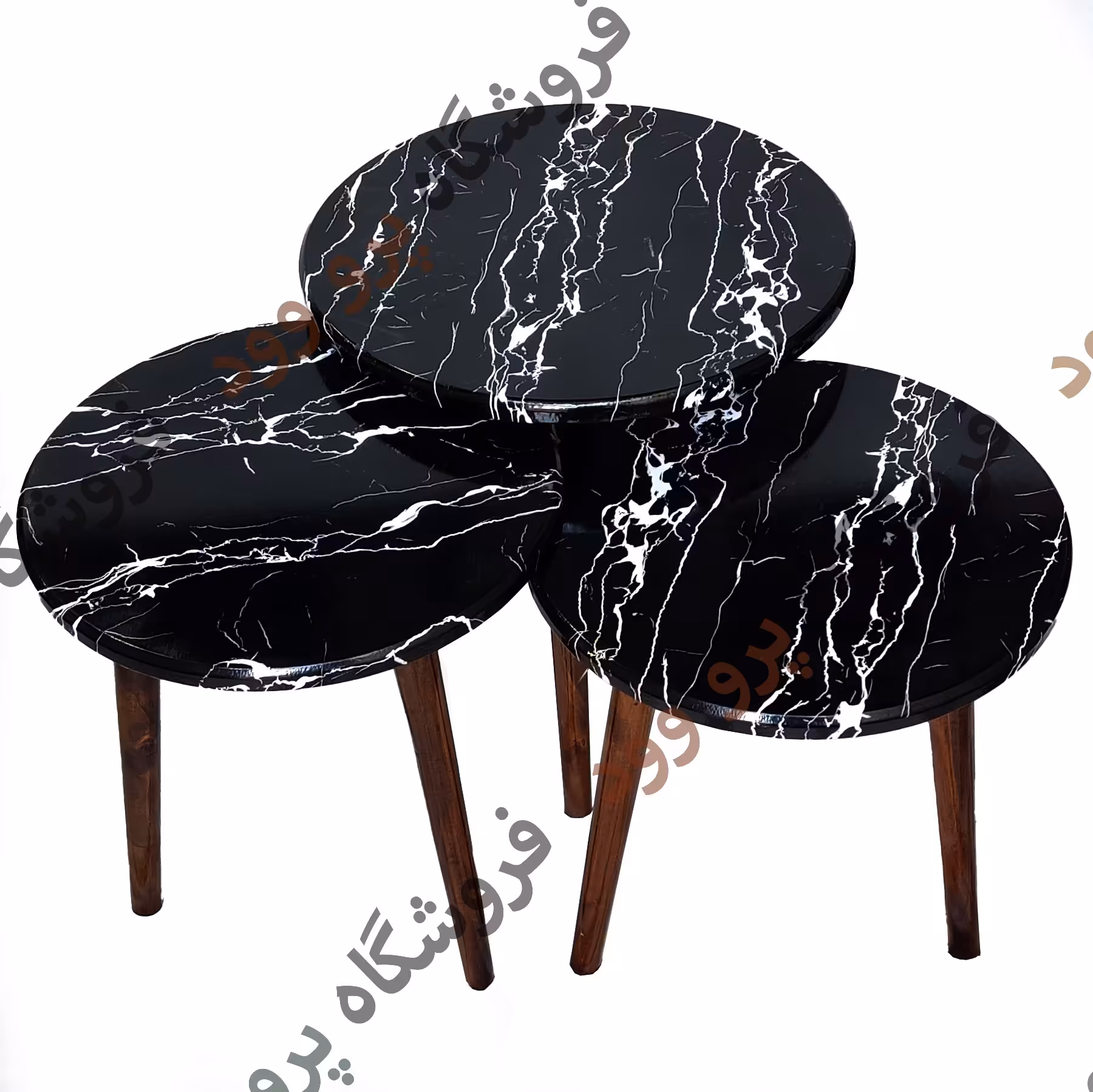 میزعسلی مدل WOT3501، در هشت رنگ رویه مطابق با عکس راهنما، پایه های چوبی و پیچی