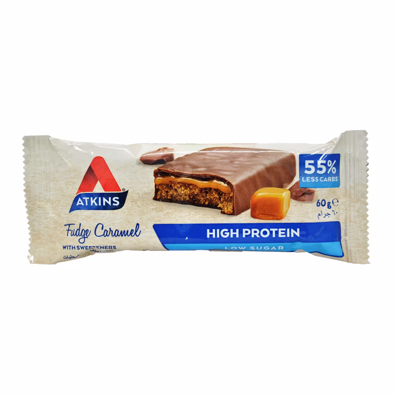 شکلات کاراملی 60 گرم اتکینز - atkins