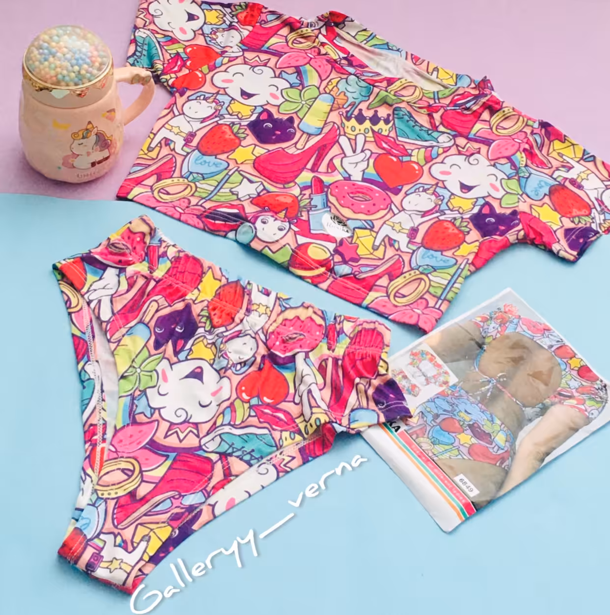 ست دوتکه فانتزی