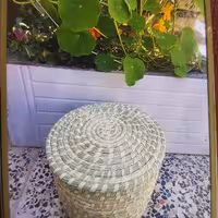 استوانه طرح عریان  .جای حبوبات .برنج و دیگر خشکبار..  پس کرایه 