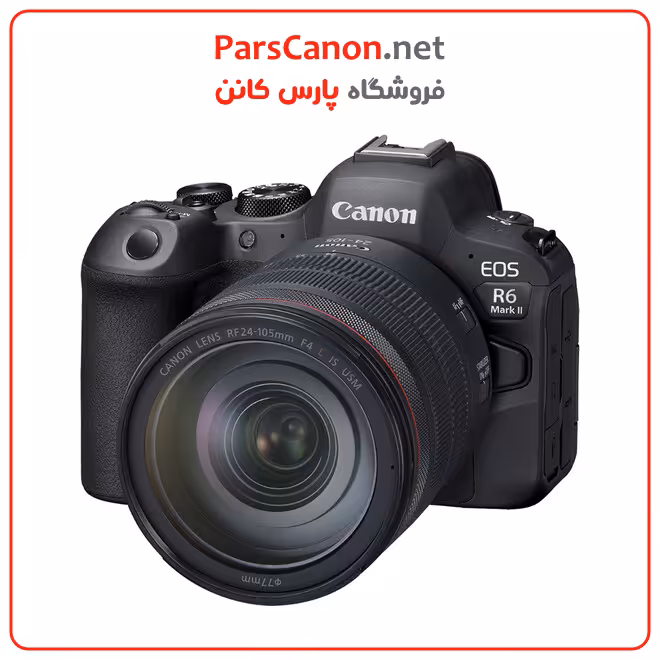 دوربین کانن سری آر Canon EOS R6 Mark II Mirrorless Camera with 24-105mm f/4 Lens