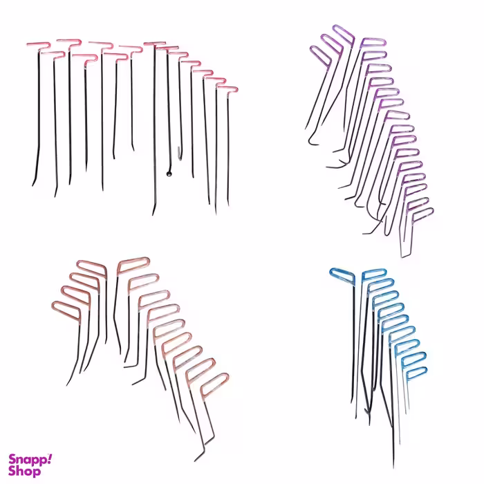 میله صافکاری اس تی تولز مدل YP-PDR-TURK-ST.TOLS مجموعه 55 عددی