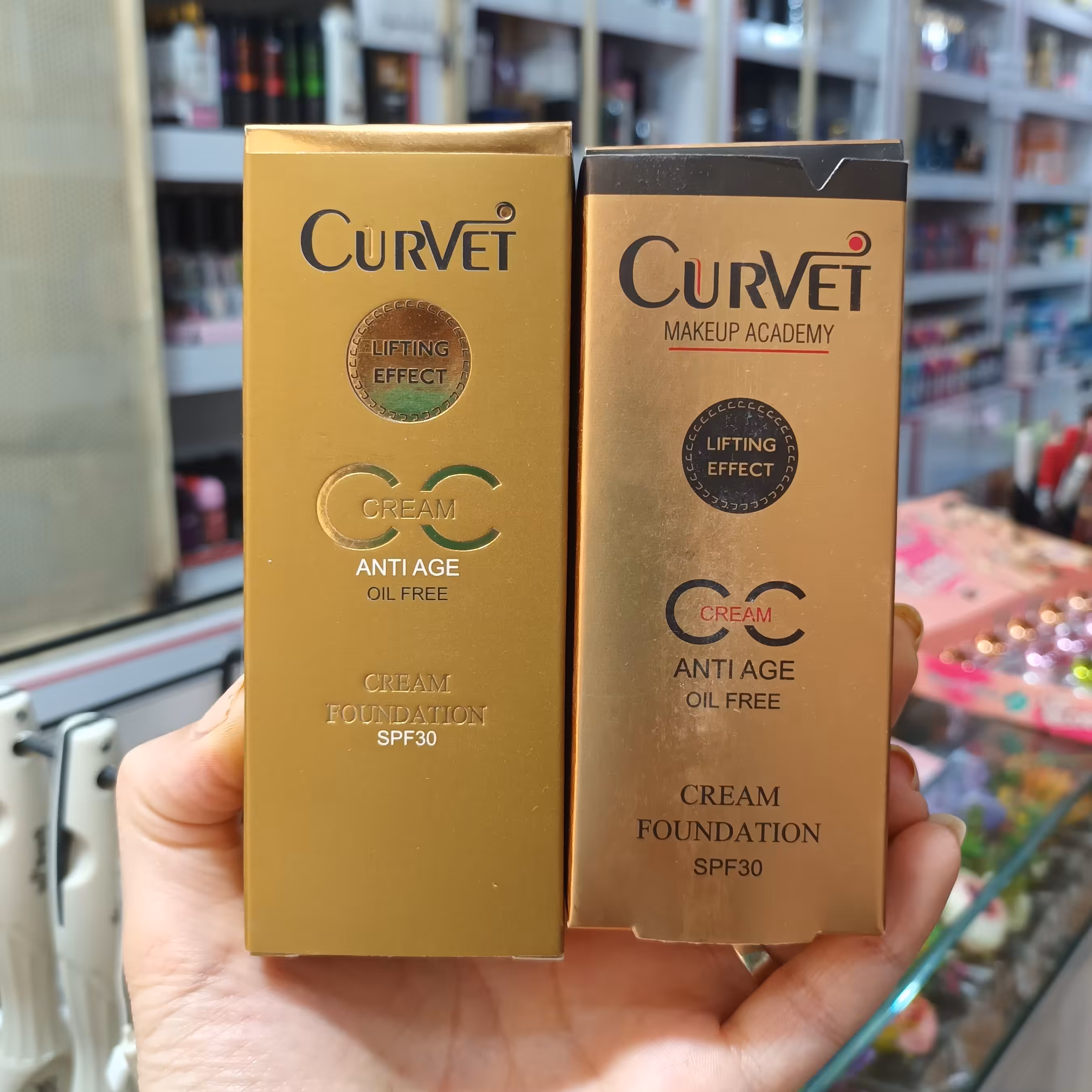 سی سی کرم کوروت CURVET شماره 114 حجم 40 میل