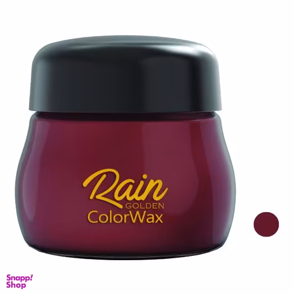 واکس مو گلدن رین (Golden Rain) مدل 12 حجم 85 میلی‌لیتر رنگ زرشکی