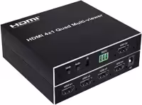 سوییچ HDMI 4*1 QUAD MULTI-VIEWER لمونتک