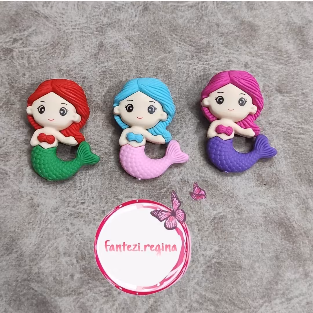 پاک کن طرح پری دریایی