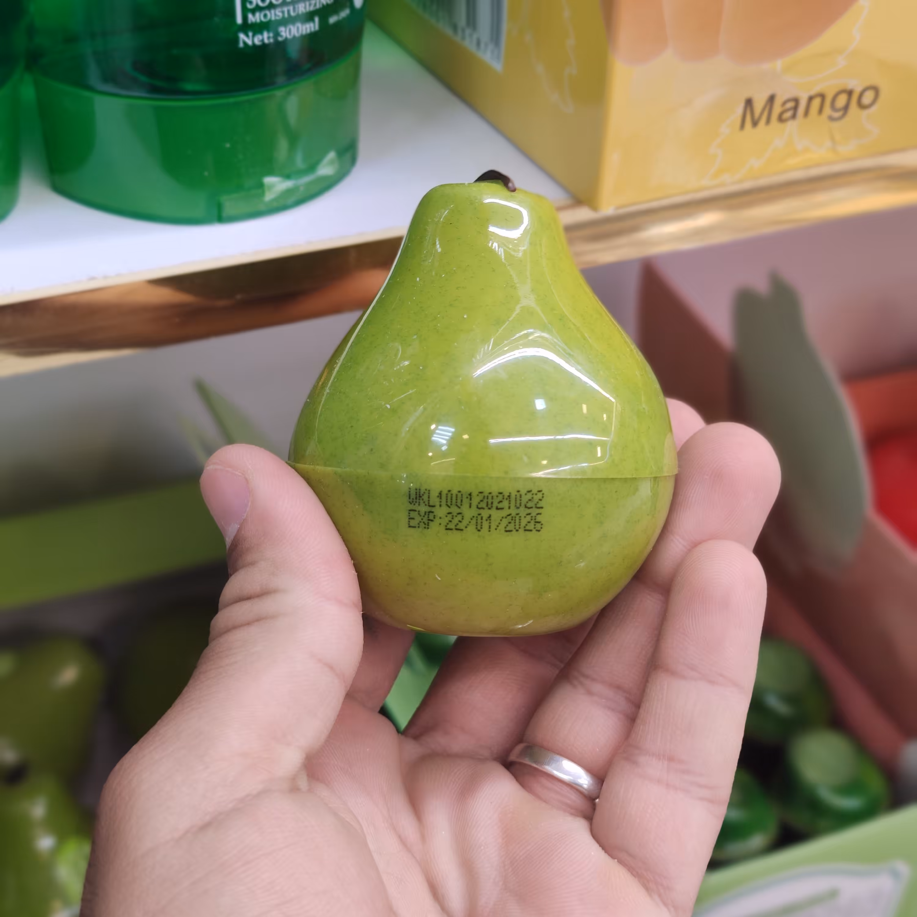 کرم دست طرح گلابی