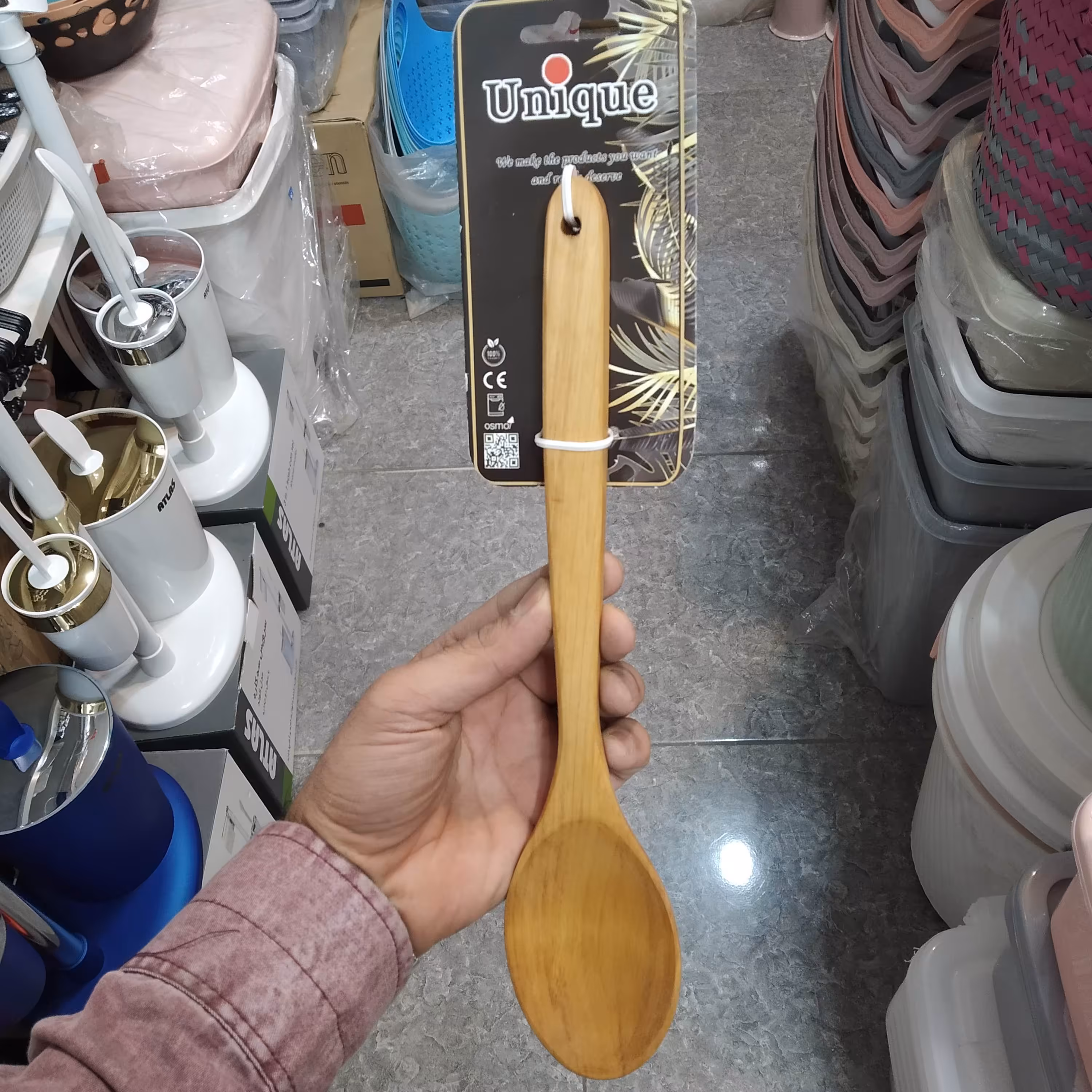 قاشق چوبی یونیک اعلا