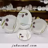 سرویس آرکوپال مقصود طرح لورنزا بنفش 25 پارچه