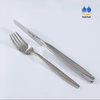 کارد و چنگال میوه خوری سه بعدی Kaban - مدل ماینز - استیل مات و براق