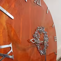 ساعت رزینی نارنجی