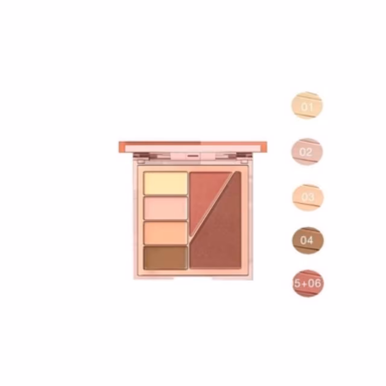 پالت کانتور رژگونه او تو او مدل Fast کد1 حجم 12 گرم