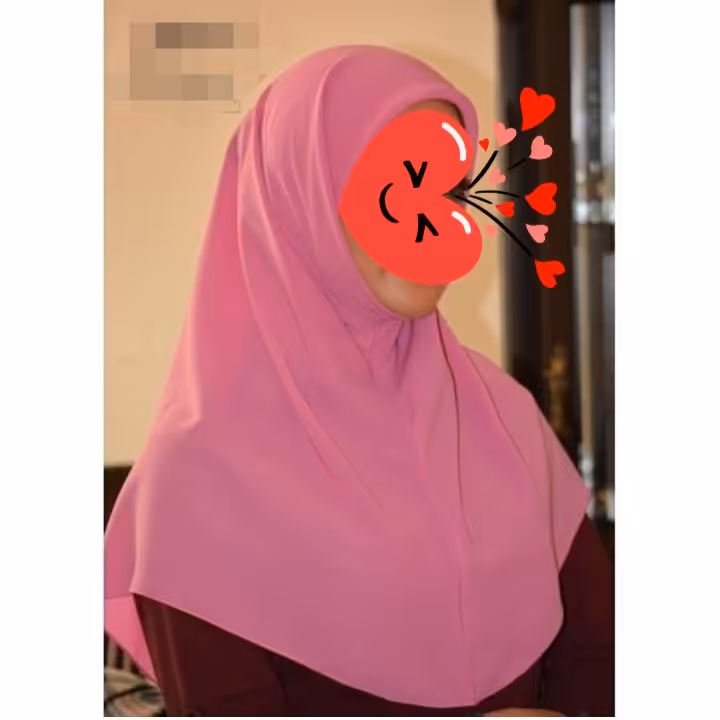 مقنعه کرپ خبرنگاری