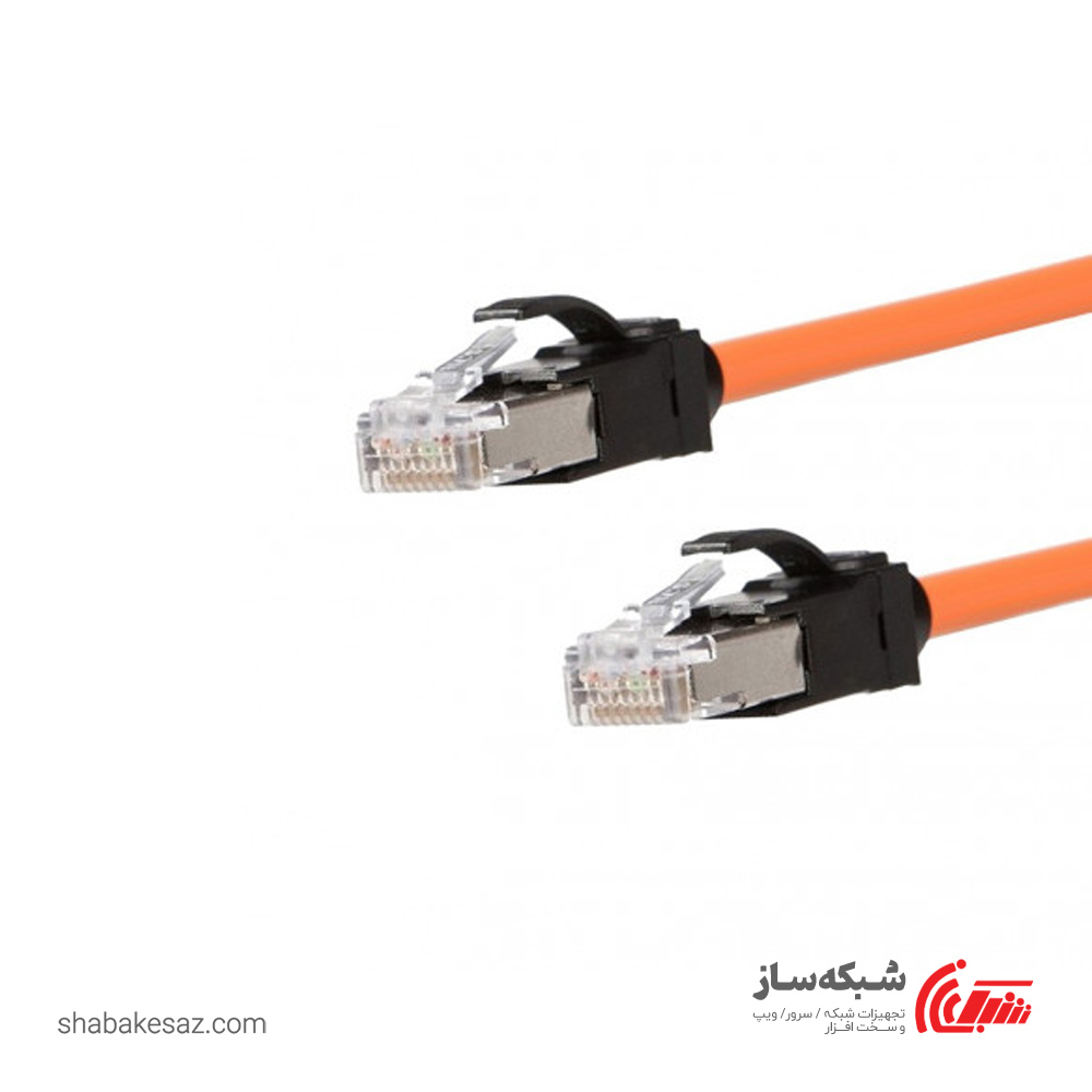 قیمت و خرید پچ کورد CAT6 SFTP نگزنس Nexans Patch cord شیلد دار طول 50 سانتی متر - شبکه ساز