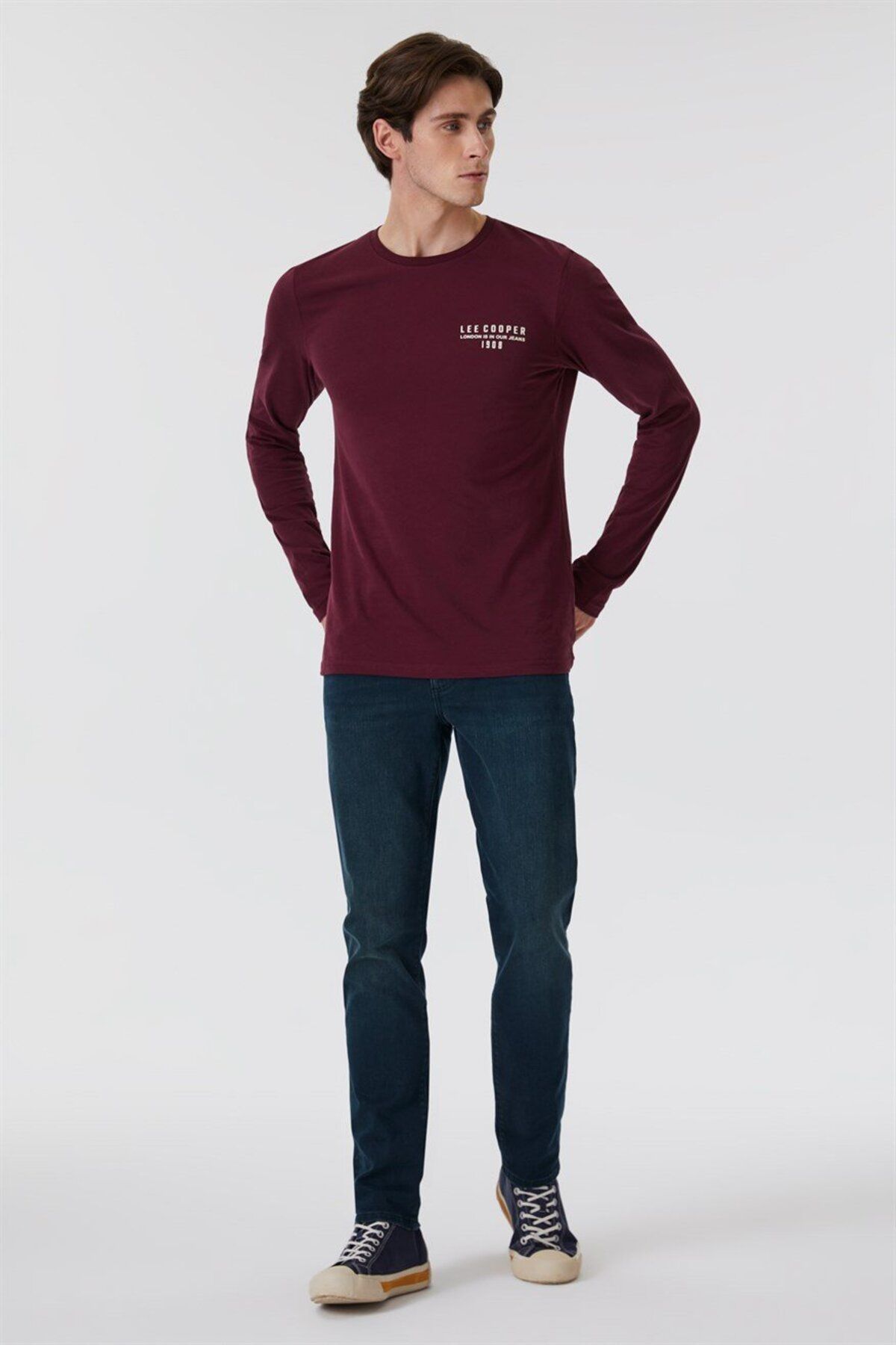شلوار جین سبز مردانه جگر اورجینال Lee Cooper