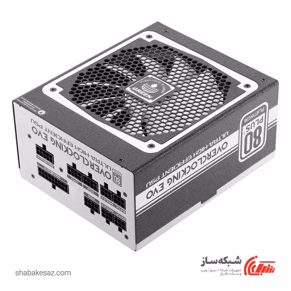 قیمت و خرید منبع تغذیه کامپیوتر گرین Green GP750B-OCPT - شبکه ساز