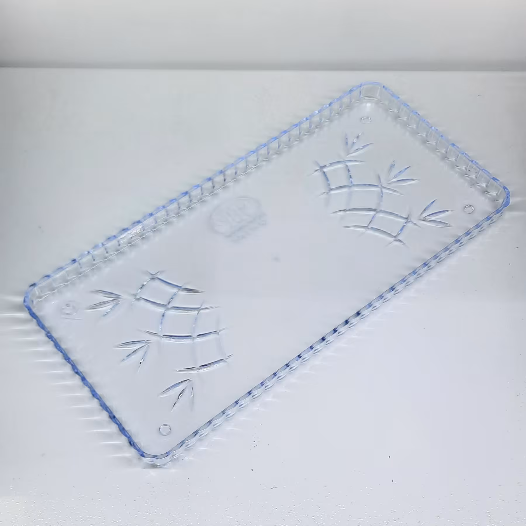 سینی رولت گلپر کریستالی سایز 12در16 سانت