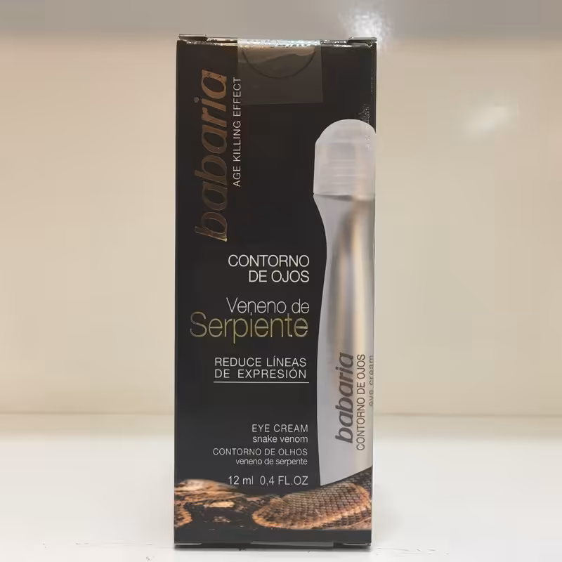 کرم ضد چروک دور چشم سم مار باباریا  BABARIA 12ML