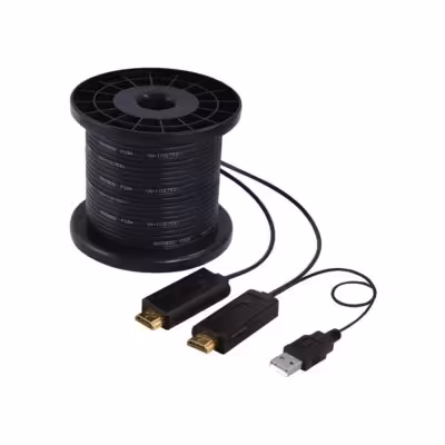 کابل افزایش طول HDMI بر روی بستر فیبر نوری 76 متری فرانت
