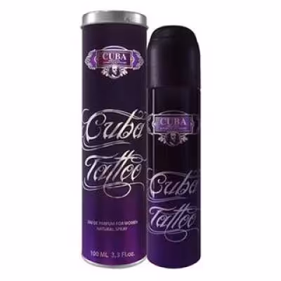ادکلن زنانه کوبا تتو CUBA Tattoo Perfume