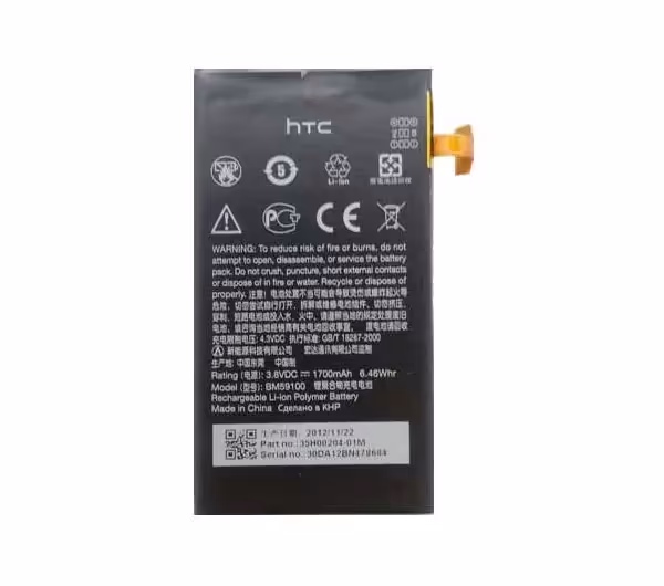 باتری موبایل اچ تی سی 8X