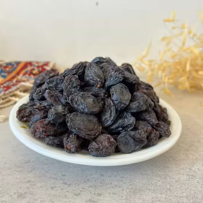 مویز سیاه شاهانی بابا انگوری (یک کیلویی)