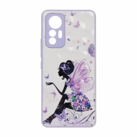 قاب گوشی حبابی طرح دار برای Xiaomi 12 Lite - طرح 542