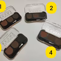 پالت سایه ابرو سه رنگ