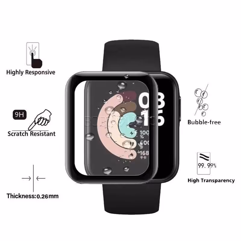 گلس ساعت هوشمند Mi watch lite
