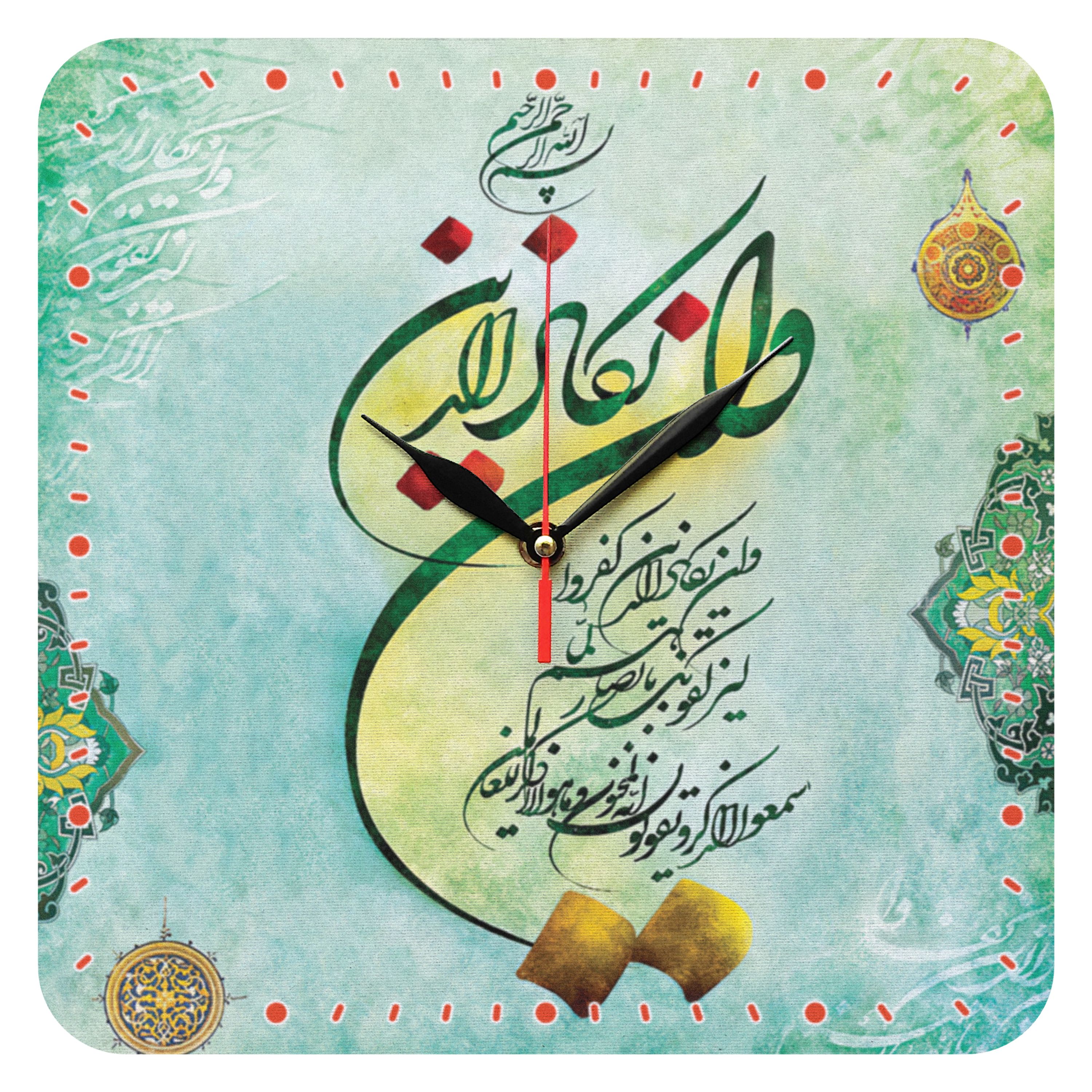 ساعت دیواری طرح و ان یکاد مدل 1040