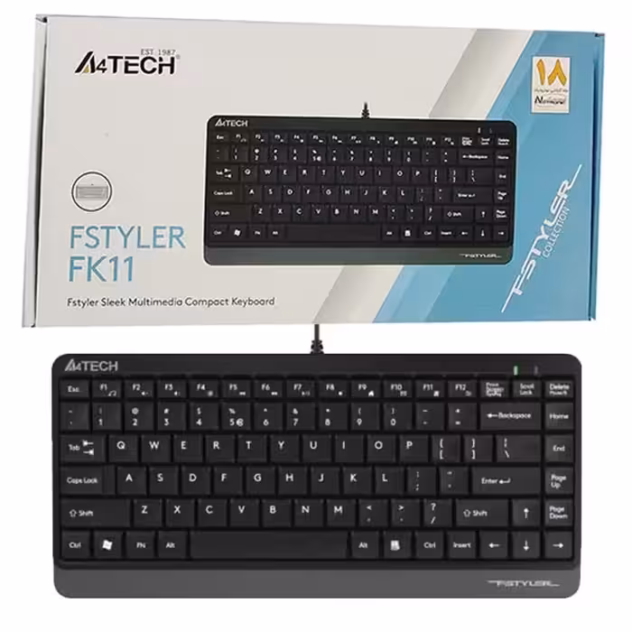 کیبورد سیمی ایفورتک A4TECH FK-11
