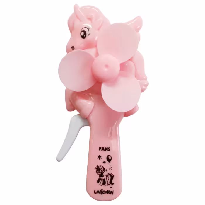 پنکه دستی کودک رنگبندی جذاب کاربردی و بدون باتری