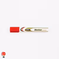 ماژیک پاک نشو قرمز نوک گرد لاینری