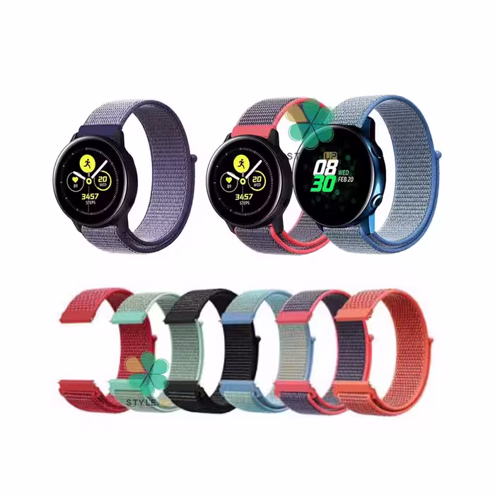بند ساعت سامسونگ Galaxy Watch Active مدل نایلون لوپ