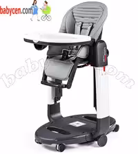 صندلی غذای تابشونده پگ پرگو تاتامیا Peg Perego Tatamia Stripes Grey
