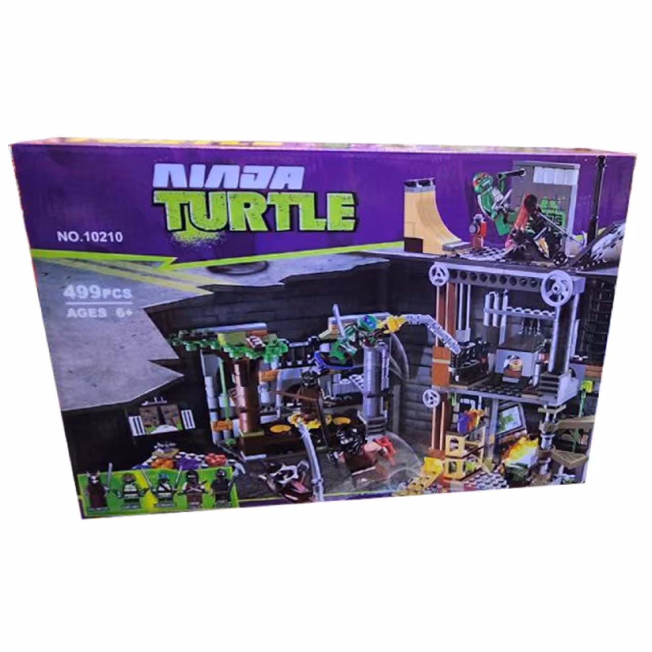 ساختنی مدل Ninja Turtule کد 10210