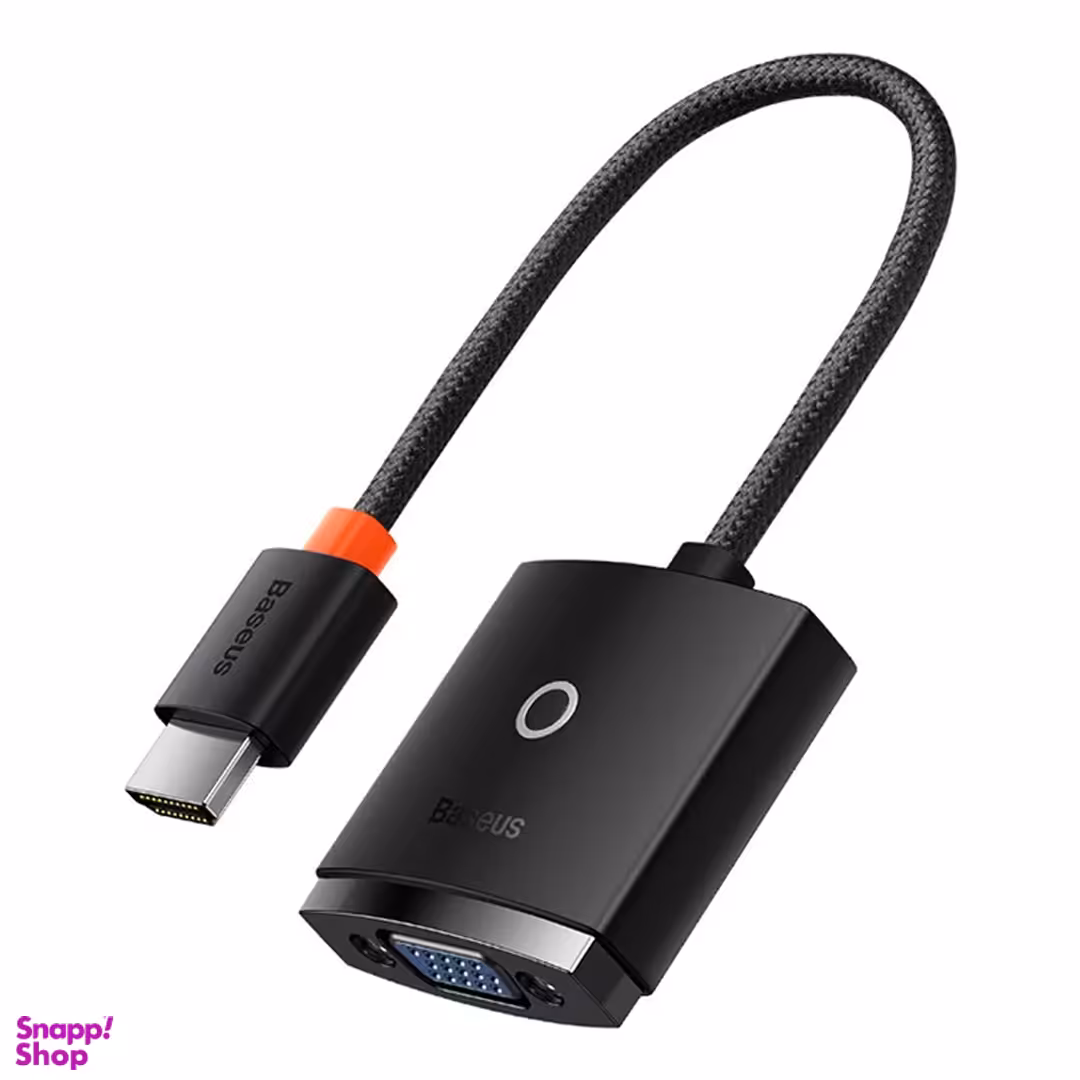 مبدل HDMI به VGA باسئوس مدل BS-OH026 طول 20 سانتی متر